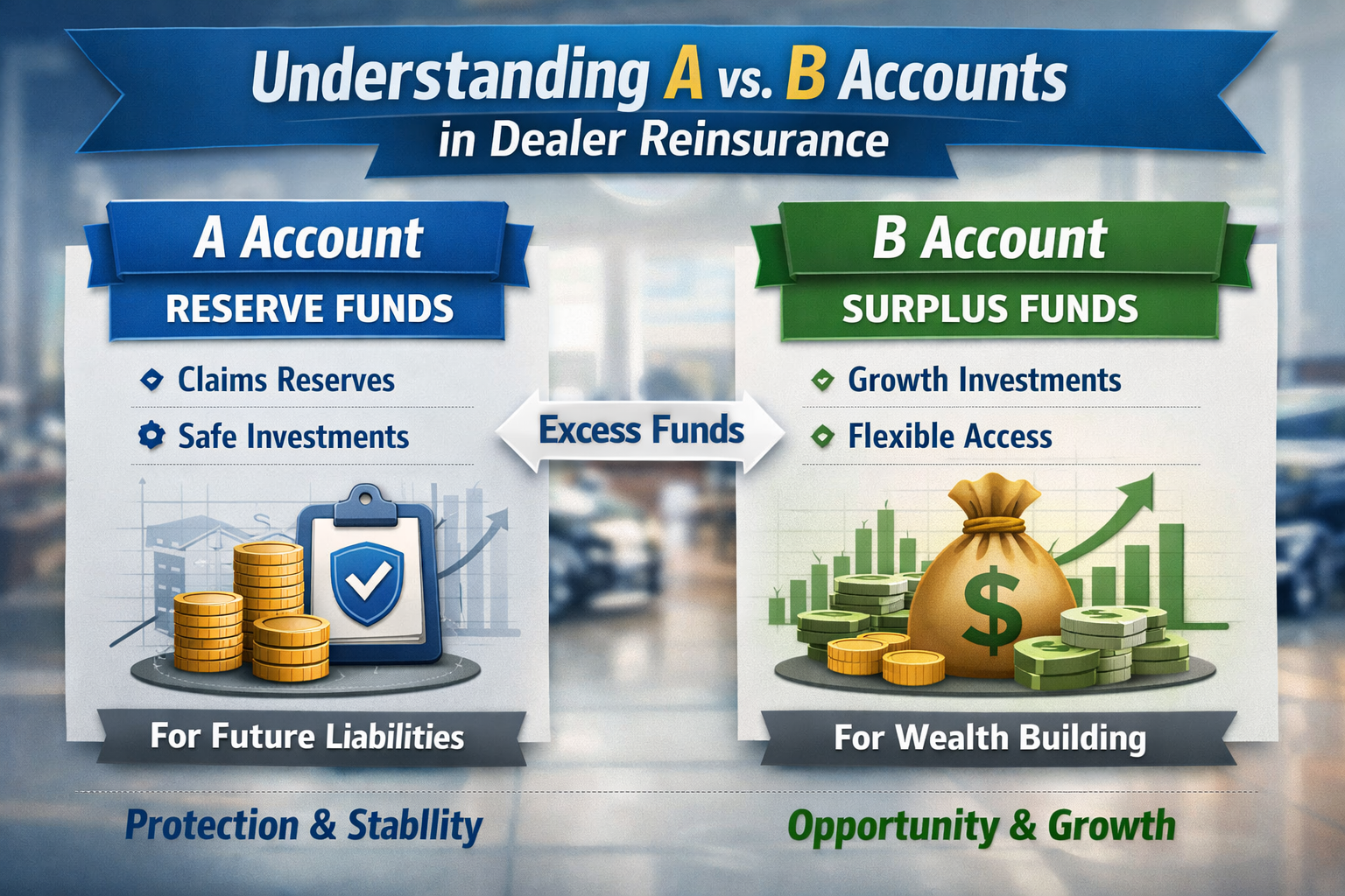 Dealer Reinsurance Trust Accounts: A Account vs B Account
