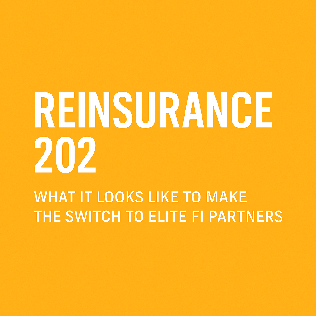 Dealer reviewing a transition plan for switching dealer reinsurance programs with an advisor