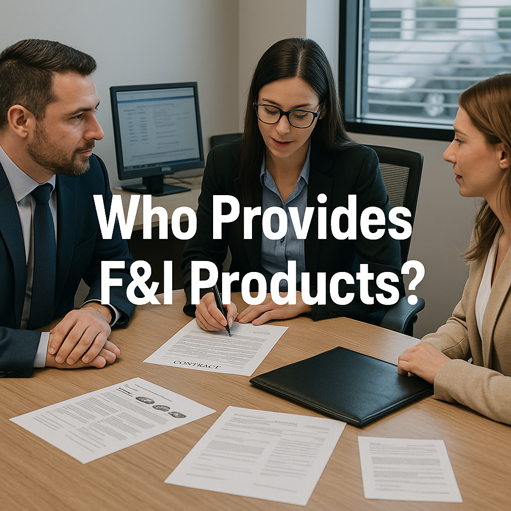 F&I Product Providers Explained: Admins, Carriers & Agencies